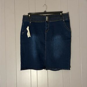 Denim Blue Women's Skirt